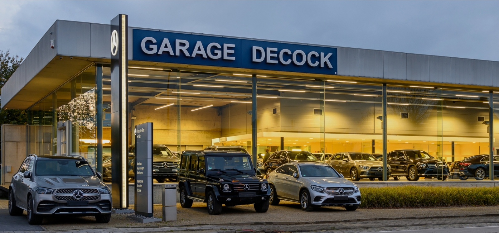 Garage Decock. Erkend Servicepunt Mercedes-Benz.